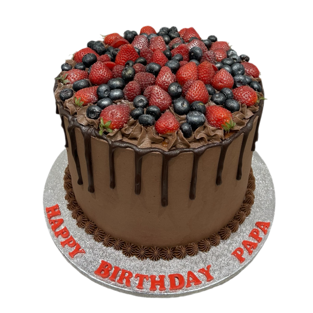 FRUIT TOP CHOCCO DRIP CAKE