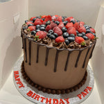 FRUIT TOP CHOCCO DRIP CAKE