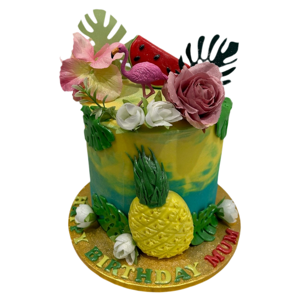 PINEAPPLE JUNGLE OCCASION CAKE