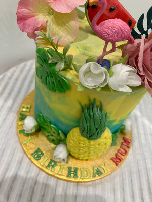 PINEAPPLE JUNGLE OCCASION CAKE