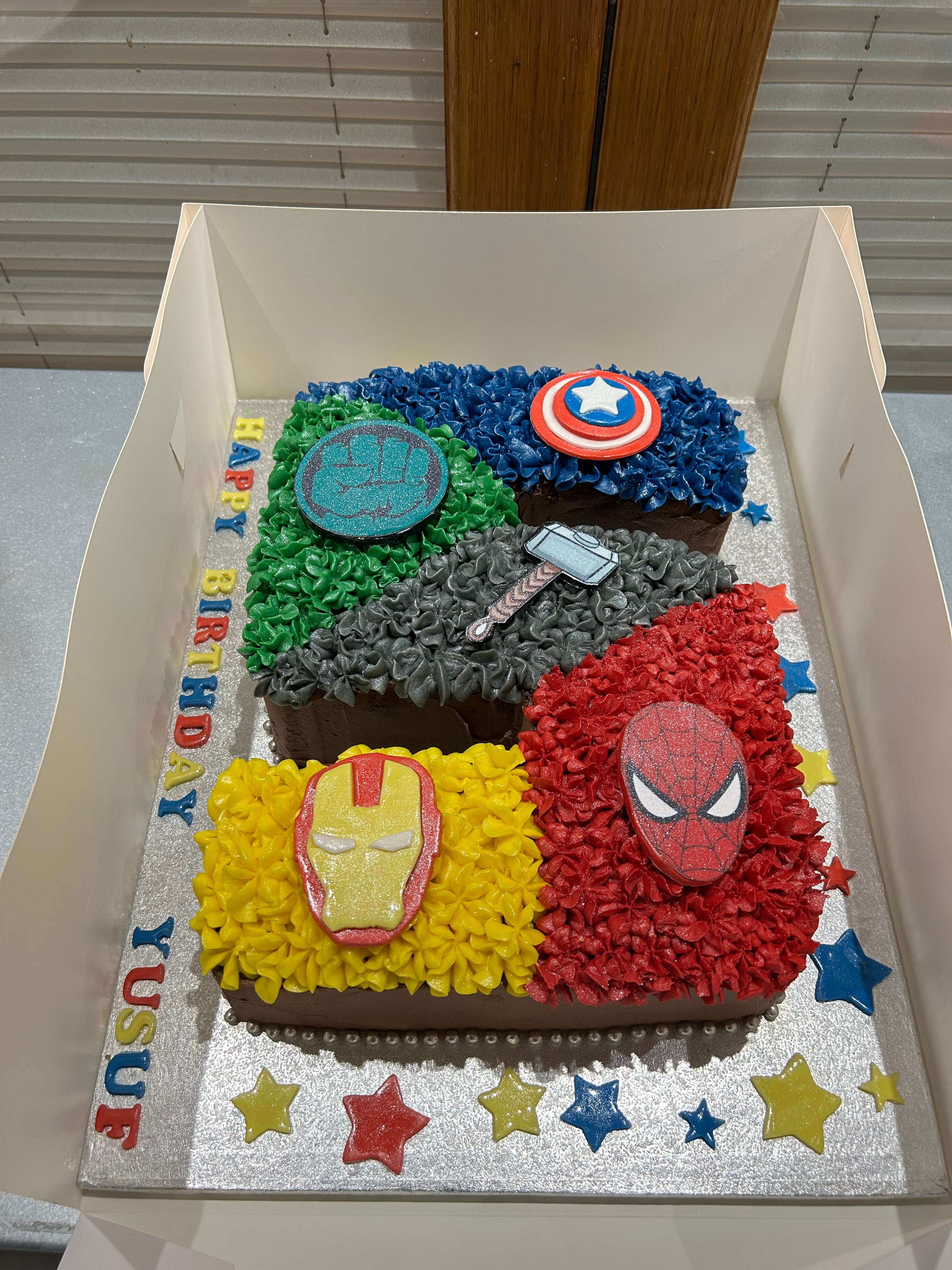 AVENGERS AGE CAKE