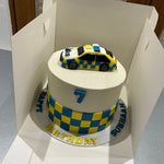 POLICE CAR THEME CAKE