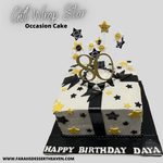 GIFT WRAP STAR CAKE