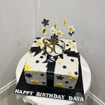 GIFT WRAP STAR CAKE