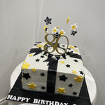 GIFT WRAP STAR CAKE