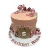 PINK WOODLAND CAKE