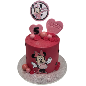 MINI MOUSE ROUGE CAKE