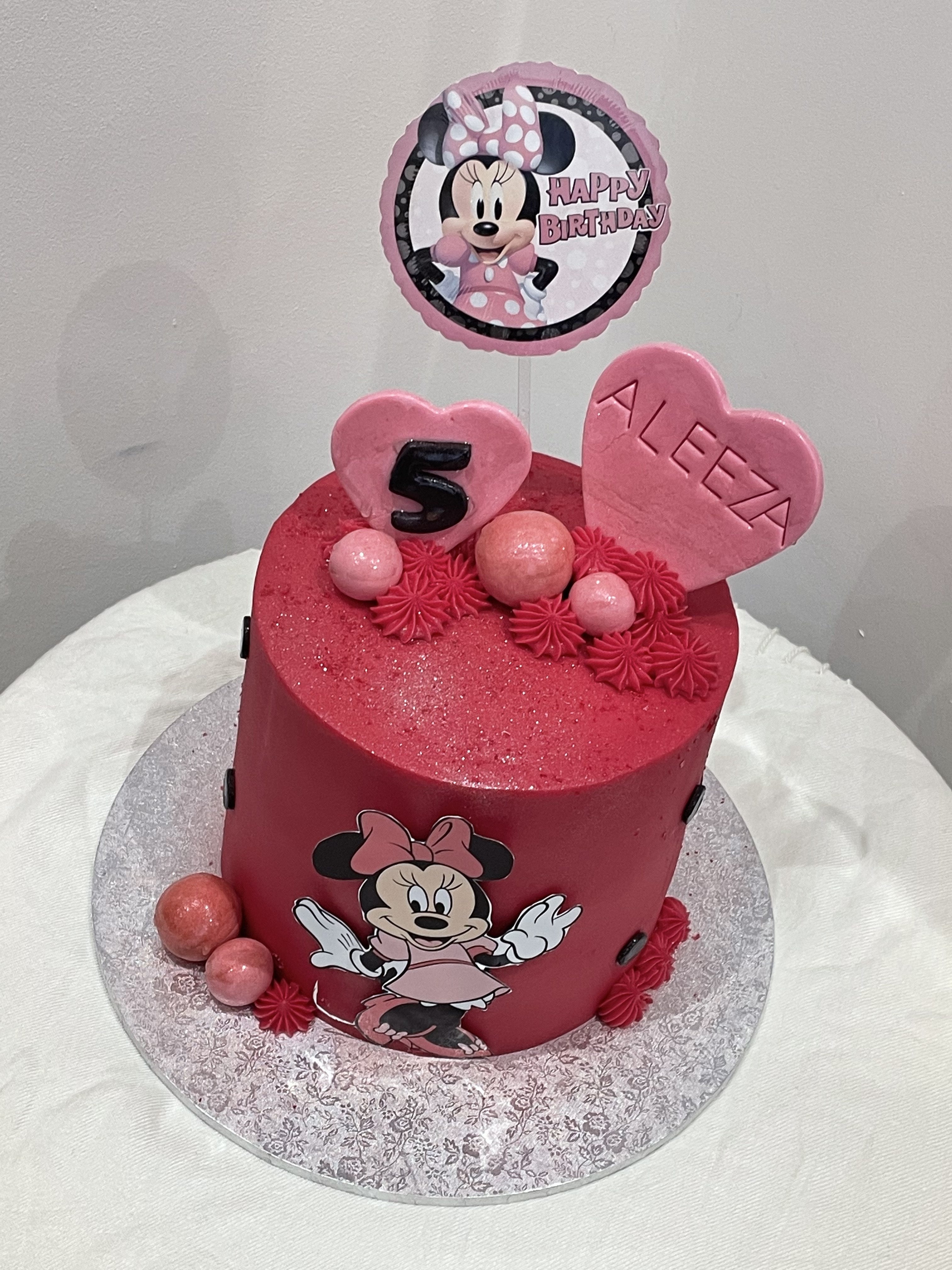 MINI MOUSE ROUGE CAKE