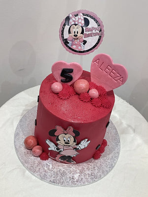 MINI MOUSE ROUGE CAKE