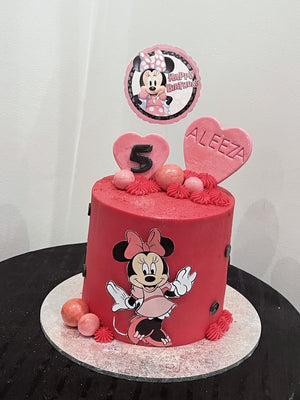 MINI MOUSE ROUGE CAKE