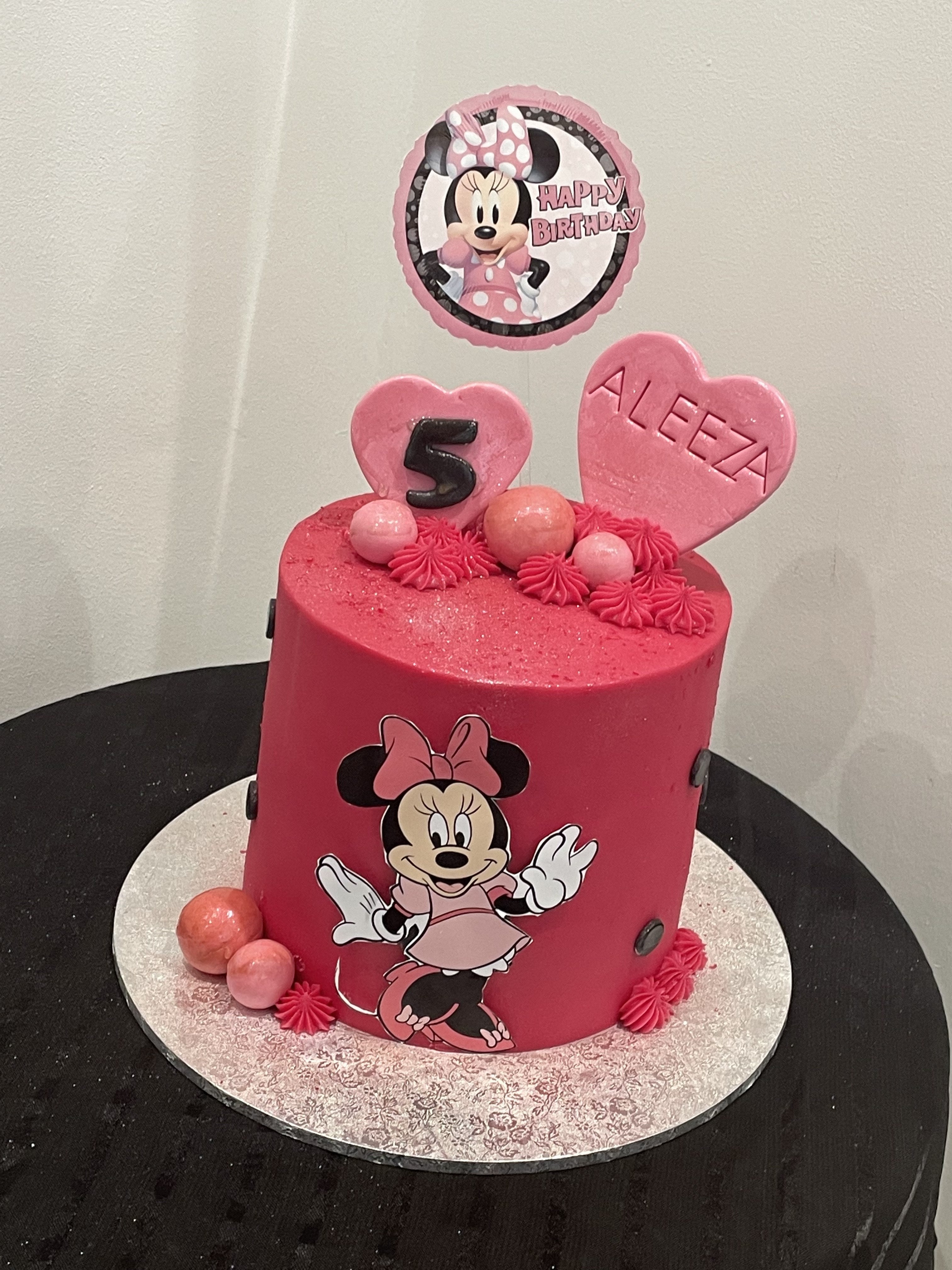 MINI MOUSE ROUGE CAKE