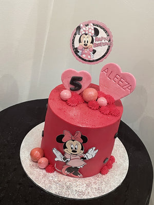 MINI MOUSE ROUGE CAKE