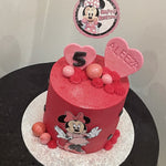 MINI MOUSE ROUGE CAKE