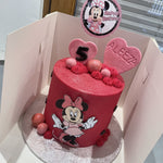 MINI MOUSE ROUGE CAKE