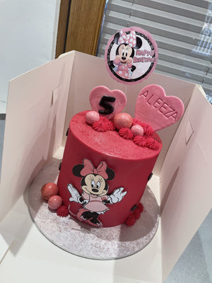 MINI MOUSE ROUGE CAKE