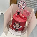 MINI MOUSE ROUGE CAKE