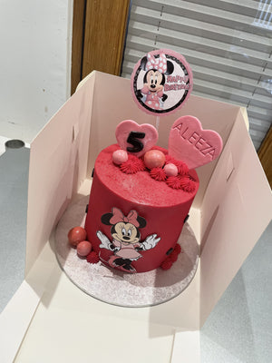 MINI MOUSE ROUGE CAKE