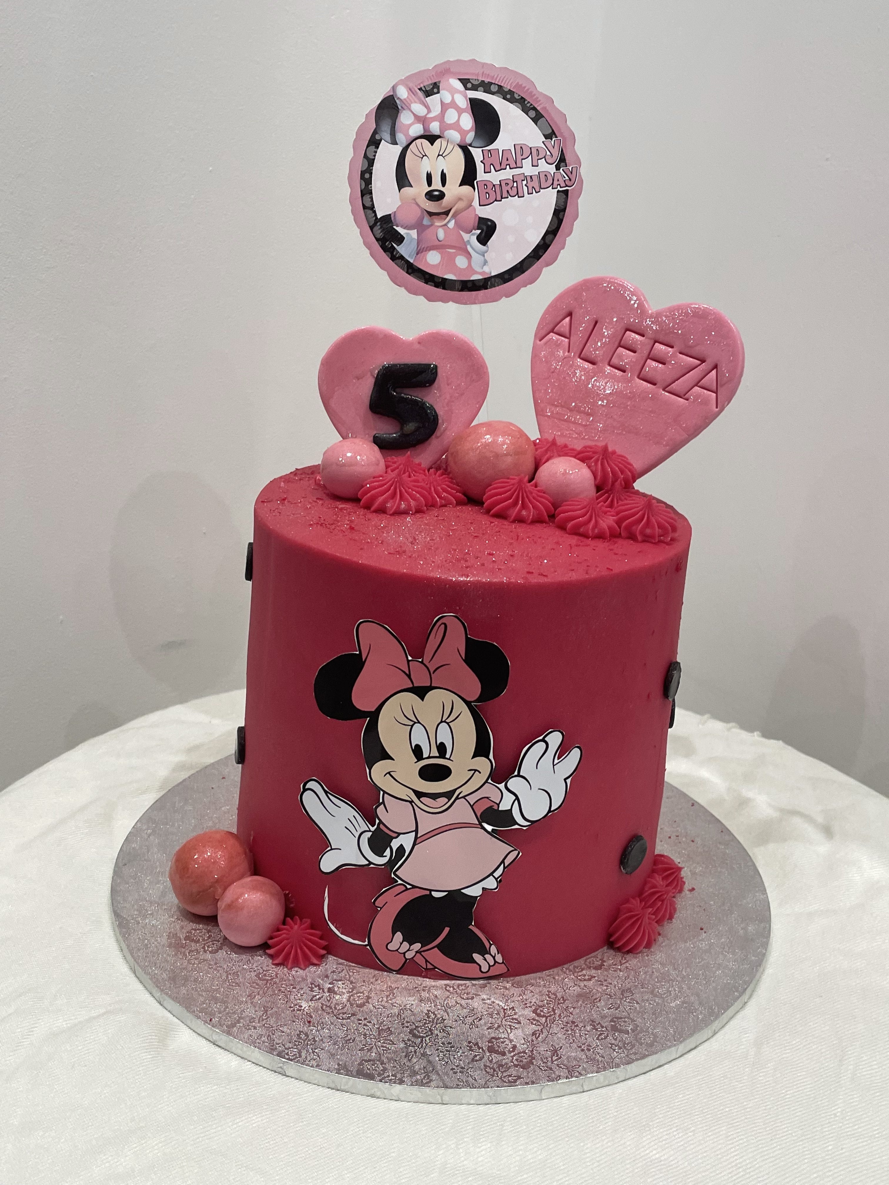 MINI MOUSE ROUGE CAKE