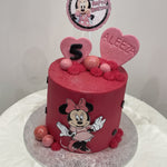 MINI MOUSE ROUGE CAKE