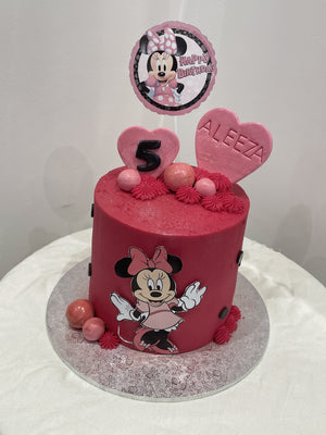 MINI MOUSE ROUGE CAKE