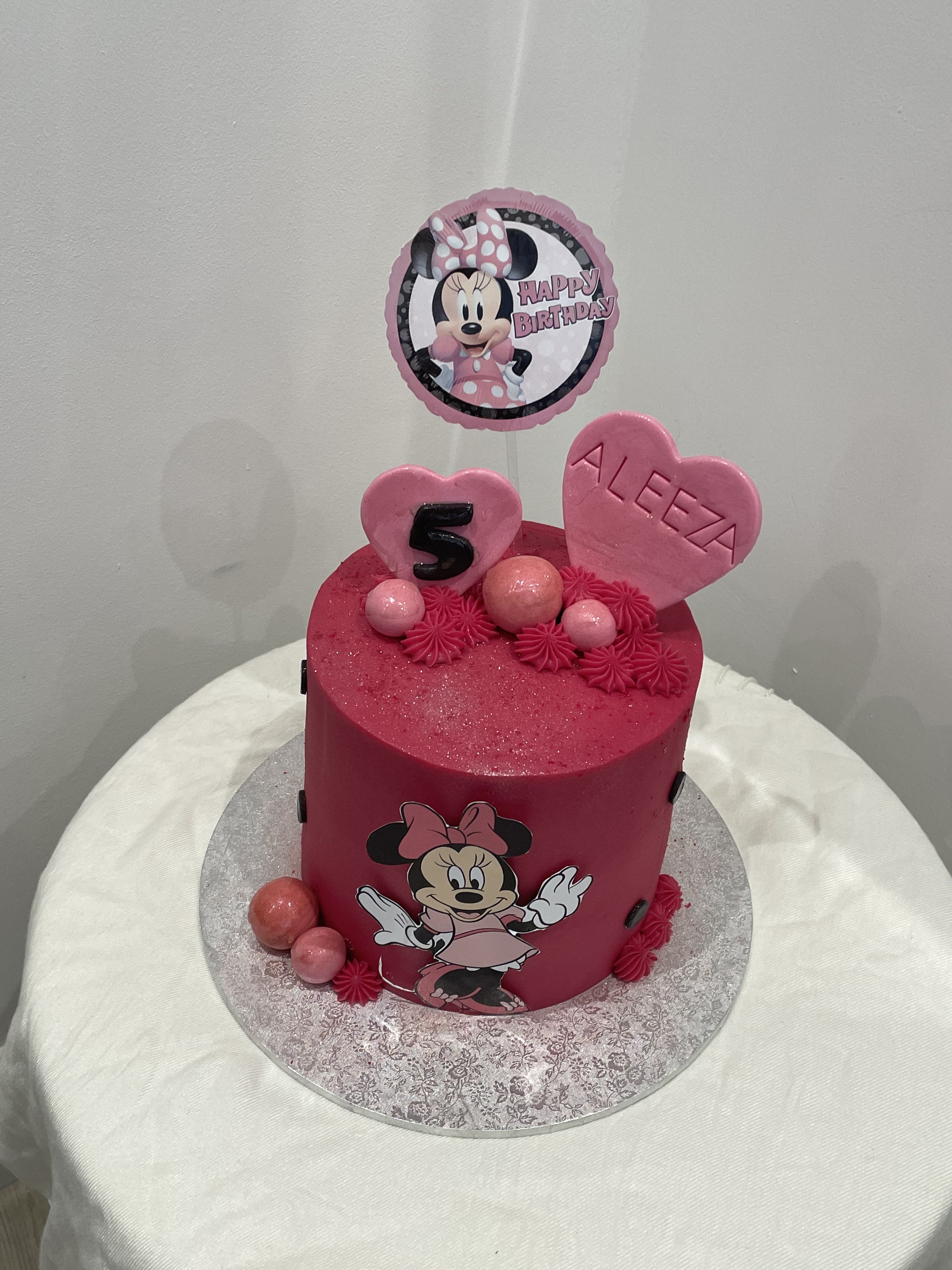 MINI MOUSE ROUGE CAKE