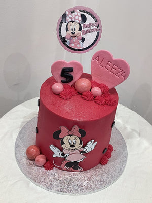 MINI MOUSE ROUGE CAKE