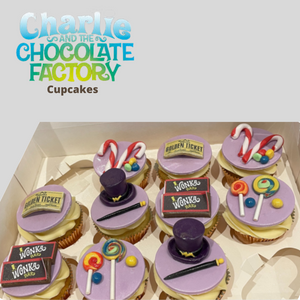 CHOCOLATE FACTORY CUPCAKES