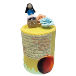 CHILDREN'S BOOK AUTHOR THEME CAKE