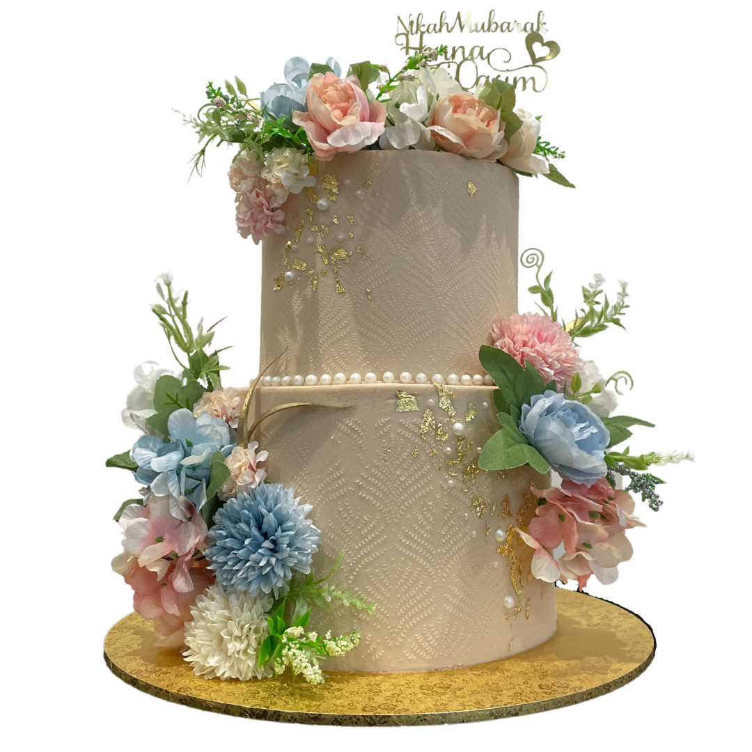 FLORAL PEARL OCCASION CAKE