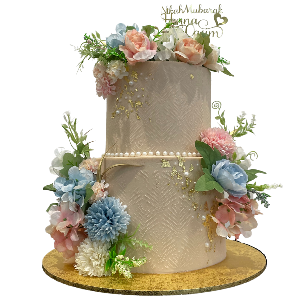 FLORAL PEARL OCCASION CAKE