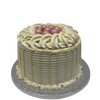 VANILLA SWIRL FRESH CREAM DRIP CAKE