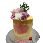GOLD ART - FLOWER CAKE