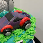 ROCKET LEAGUE THEME CAKE