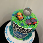 ROCKET LEAGUE THEME CAKE