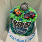 ROCKET LEAGUE THEME CAKE