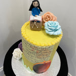 CHILDREN'S BOOK AUTHOR THEME CAKE