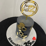 ARTY GOLDHEX BIRTHDAY CAKE