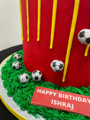 Order Football Cake theme Online Same day Delivery Kanpur