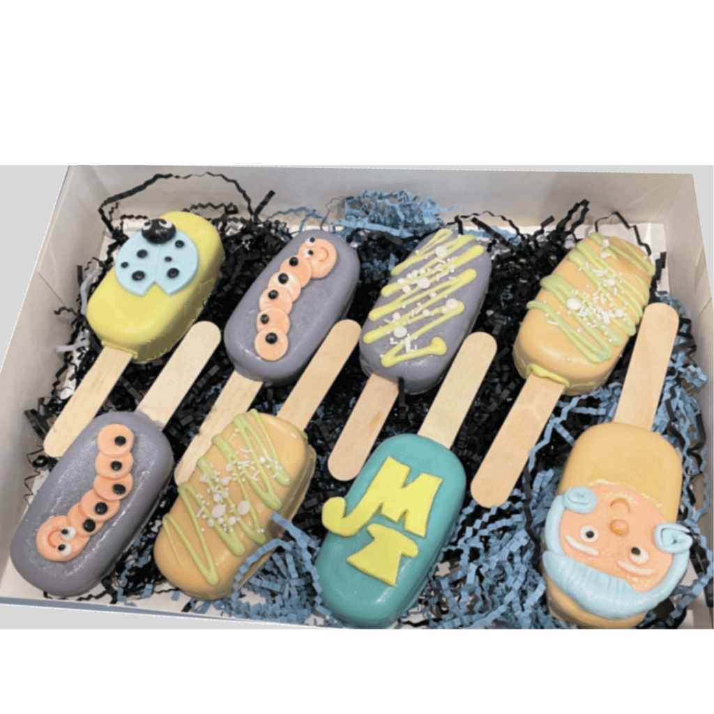 CHILDREN'S BOOK AUTHOR THEME CAKESICLES