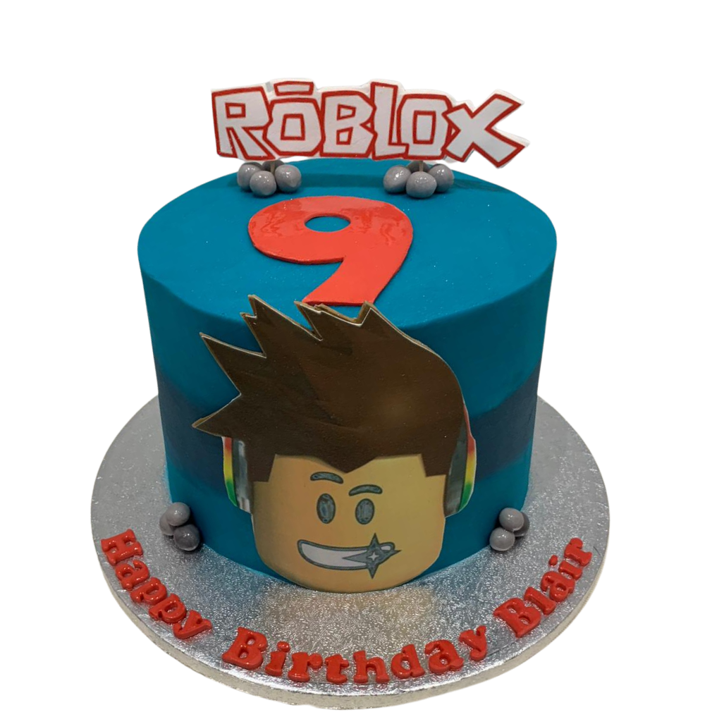 Girl Roblox Birthday Cake Topper Digital File Printable DIY | Bobotemp