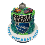 ROCKET LEAGUE THEME CAKE