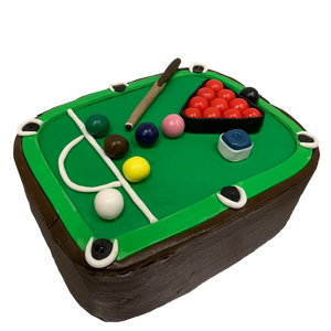 SNOOKER THEME CAKE