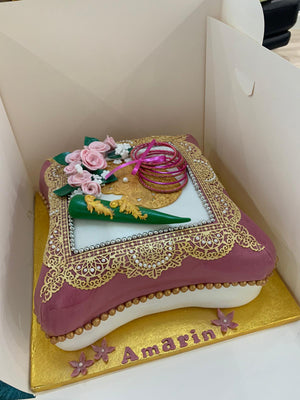 Wedding Cake Mehndi Design