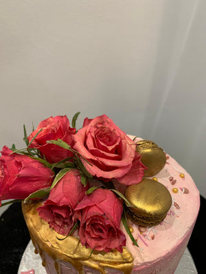 ROSE PINK FRESH CREAM CAKE